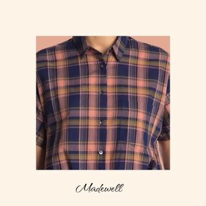 Madewell Plaid Top